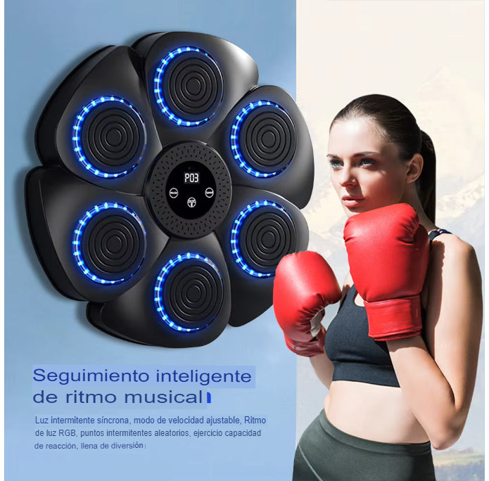 BOXFITPRO™-MAQUINA DE BOXEO CON MUSICA BLUETOOTH.